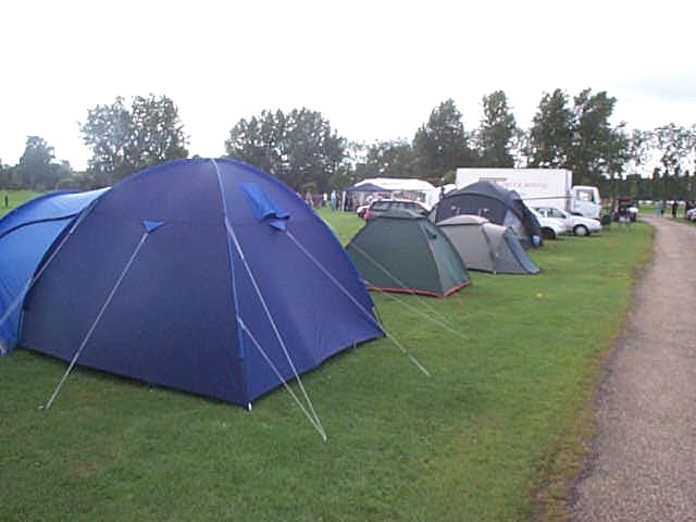 Roboteers camping out all week