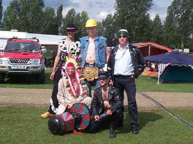 The Pulverizer team - mad, very mad!