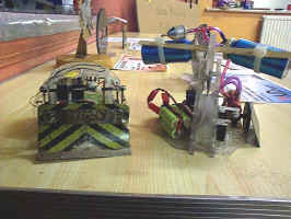 Two ant weight robots