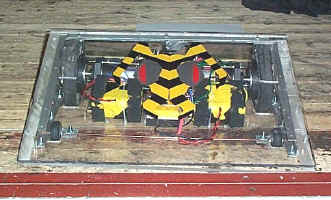 TOBOR - Robot spelt backwards - a different weight class robot on static display