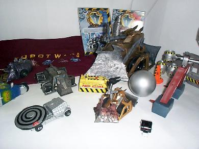 Lots of Robot Wars Merchandise!
